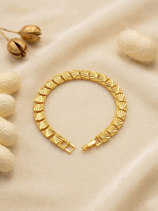 Lumière Articulated Gold-Tone Link Bracelet