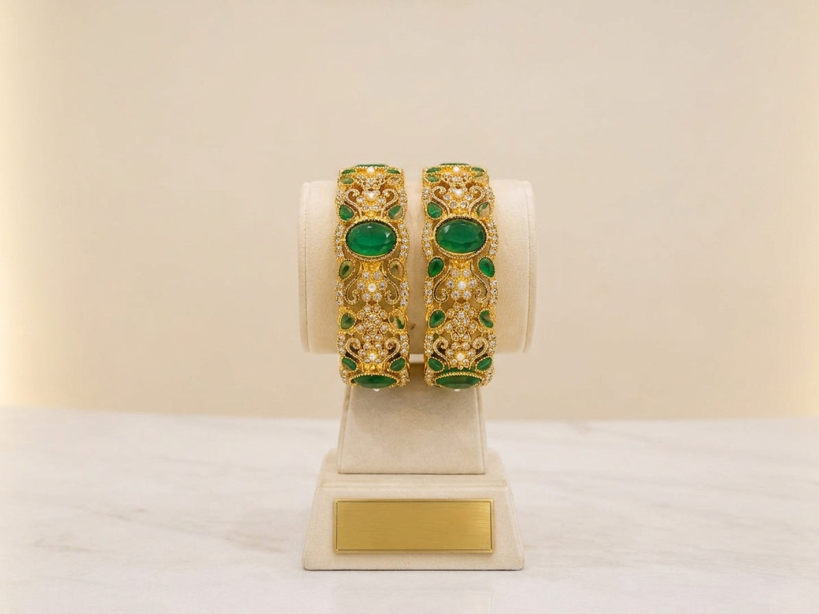 Aura Royal Filigree Kada Bangles