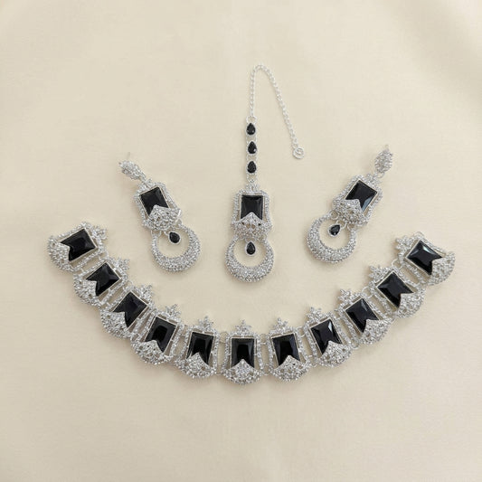 Aura Crystal Crown Choker